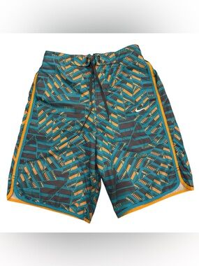 Nike Geometric Print Swim Trunks Men’s Size S